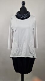 Bluzka Biała Zoe - obrazek 6