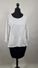 Bluzka Biała Zoe - obrazek 3