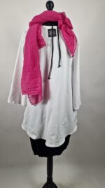 Bluzka Biała Zoe - obrazek 4