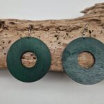 Kolczyki Kołatote Green