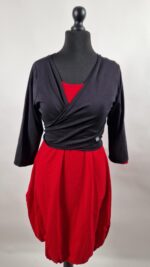 Bluzka wiązana Czarny Słoń - obrazek 8