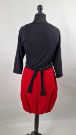 Bluzka wiązana Czarny Słoń - obrazek 4