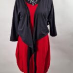 Bluzka wiązana Czarny Słoń