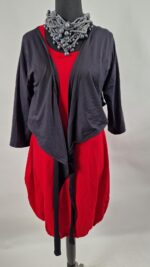 Bluzka wiązana Czarny Słoń - obrazek 7