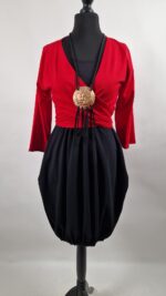 Bluzka wiązana Słoń Red - obrazek 5