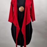 Bluzka wiązana Słoń Red