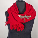 Szalik Czerwona Czerwień