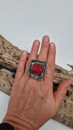 Pierścionek Koralowa Karolina - obrazek 3