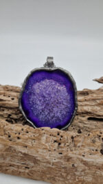 Wisior Fioletowooka Lola - obrazek 6