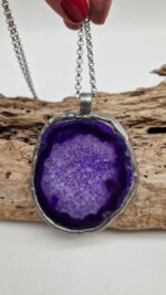 Wisior Fioletowooka Lola - obrazek 8