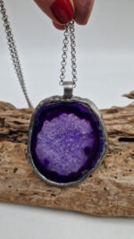 Wisior Fioletowooka Lola - obrazek 9