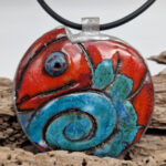 Wisior Kameleon Leon