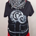 Bluzka Koła i Paski