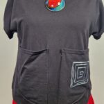 Bluzka Mila z kwadratem