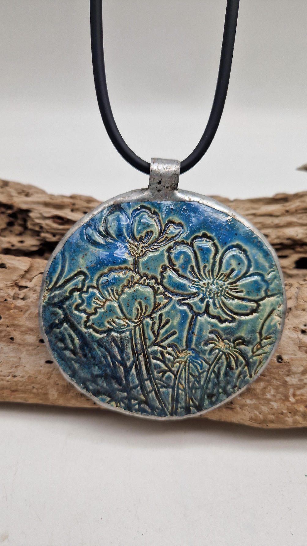 wisior_kwiaty_niebieski_6 Wisior Zuzanna Blu - obrazek 1