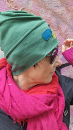 Czapka Zielona i Kwiatki - obrazek 11