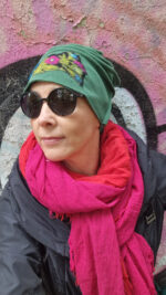 Czapka Zielona i Kwiatki - obrazek 13