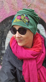 Czapka Zielona i Kwiatki - obrazek 15