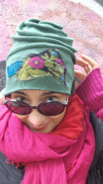 Czapka Zielona i Kwiatki - obrazek 18