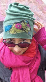 Czapka Zielona i Kwiatki - obrazek 19