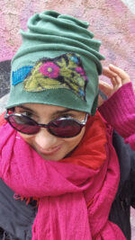 Czapka Zielona i Kwiatki - obrazek 20