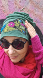 Czapka Zielona i Kwiatki - obrazek 7