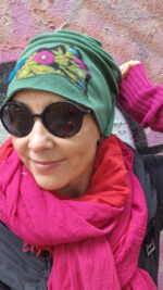 Czapka Zielona i Kwiatki - obrazek 9