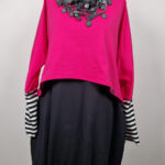 Bluzka Laila Madżenta