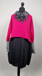 Bluzka Laila Madżenta