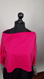 Bluzka Laila Madżenta - obrazek 3