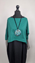 Bluzka Zielona Laila - obrazek 4