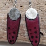 Kolczyki Bella Madżenta