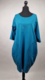 Sukienka Turkusowa Bea XL - obrazek 2