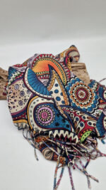 Szal Kolorowa Arabeska - obrazek 5