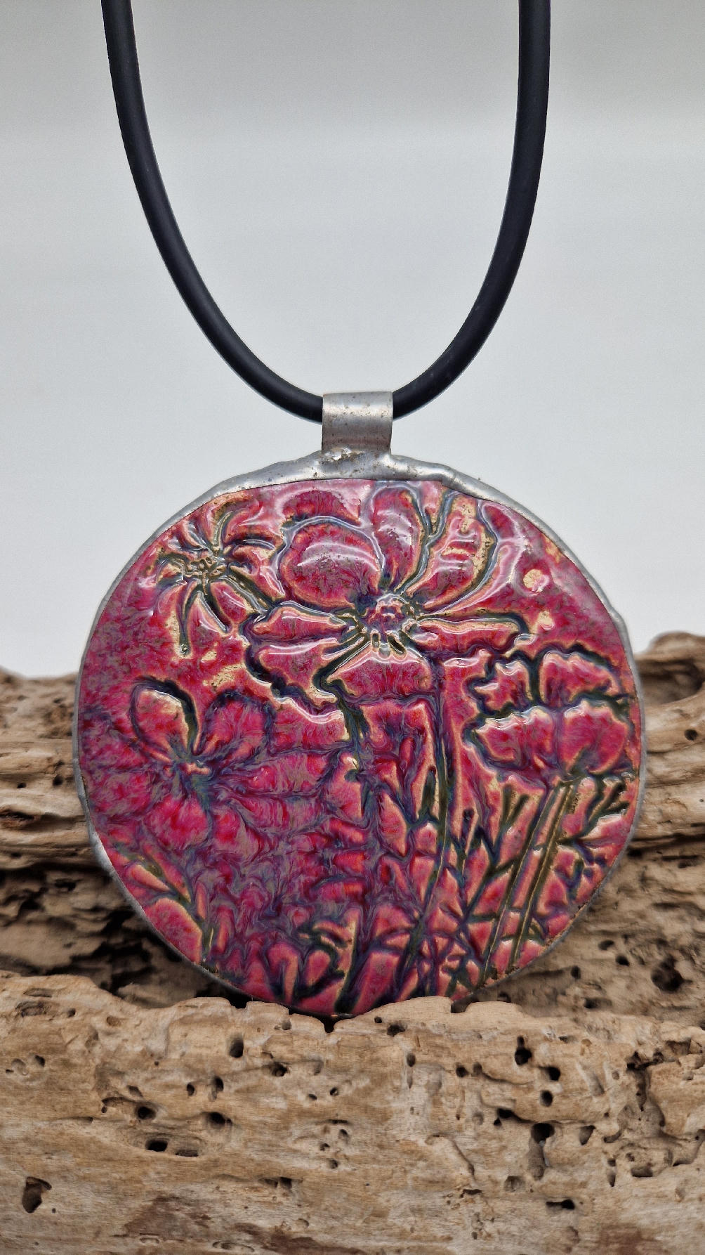 wisior_rozowy_10 Wisior Królowa Madżenta - obrazek 1