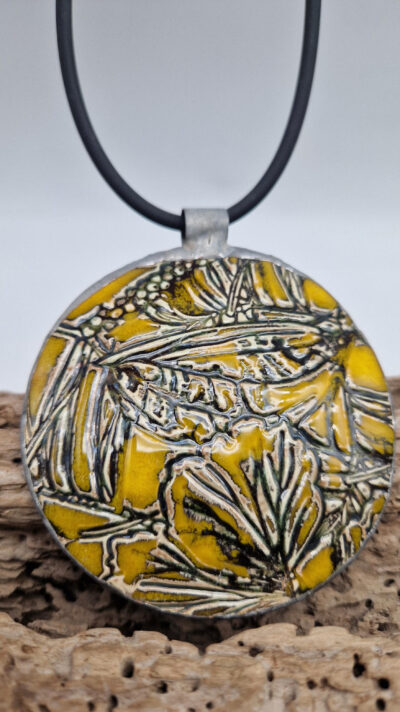 Wisior Wow Yellow