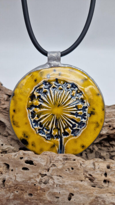 Wisior Dandelion Yellow