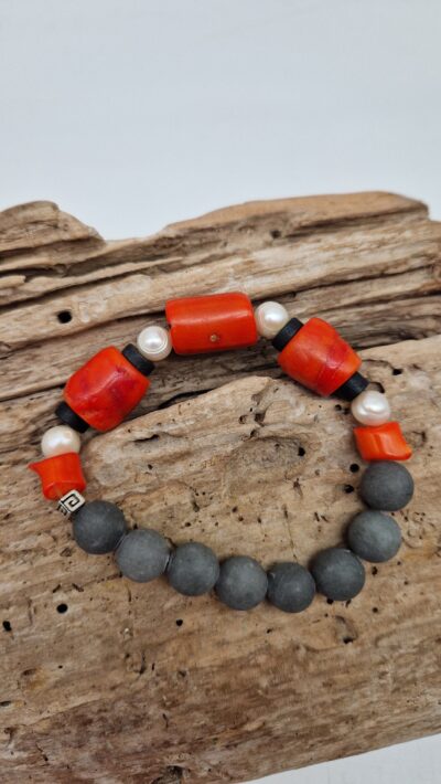 Bransoletka Koral i Kropka