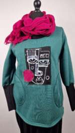 Bluza Zielony John M/L - obrazek 3