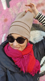 Czapka Beżowa Mela - obrazek 2