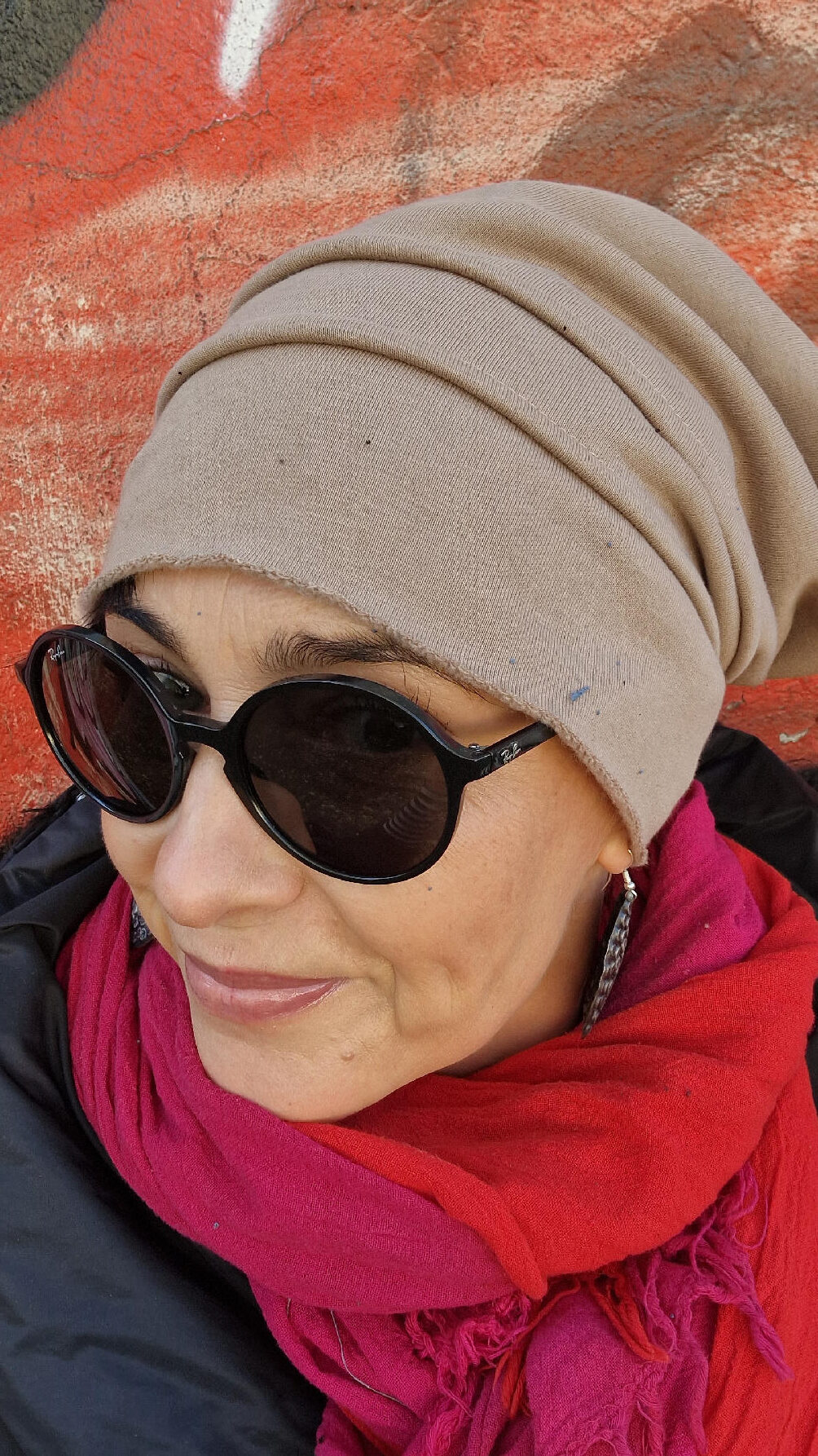 czapka_bezowa_13 Czapka Beżowa Mela - obrazek 1