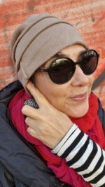 Czapka Beżowa Mela - obrazek 5