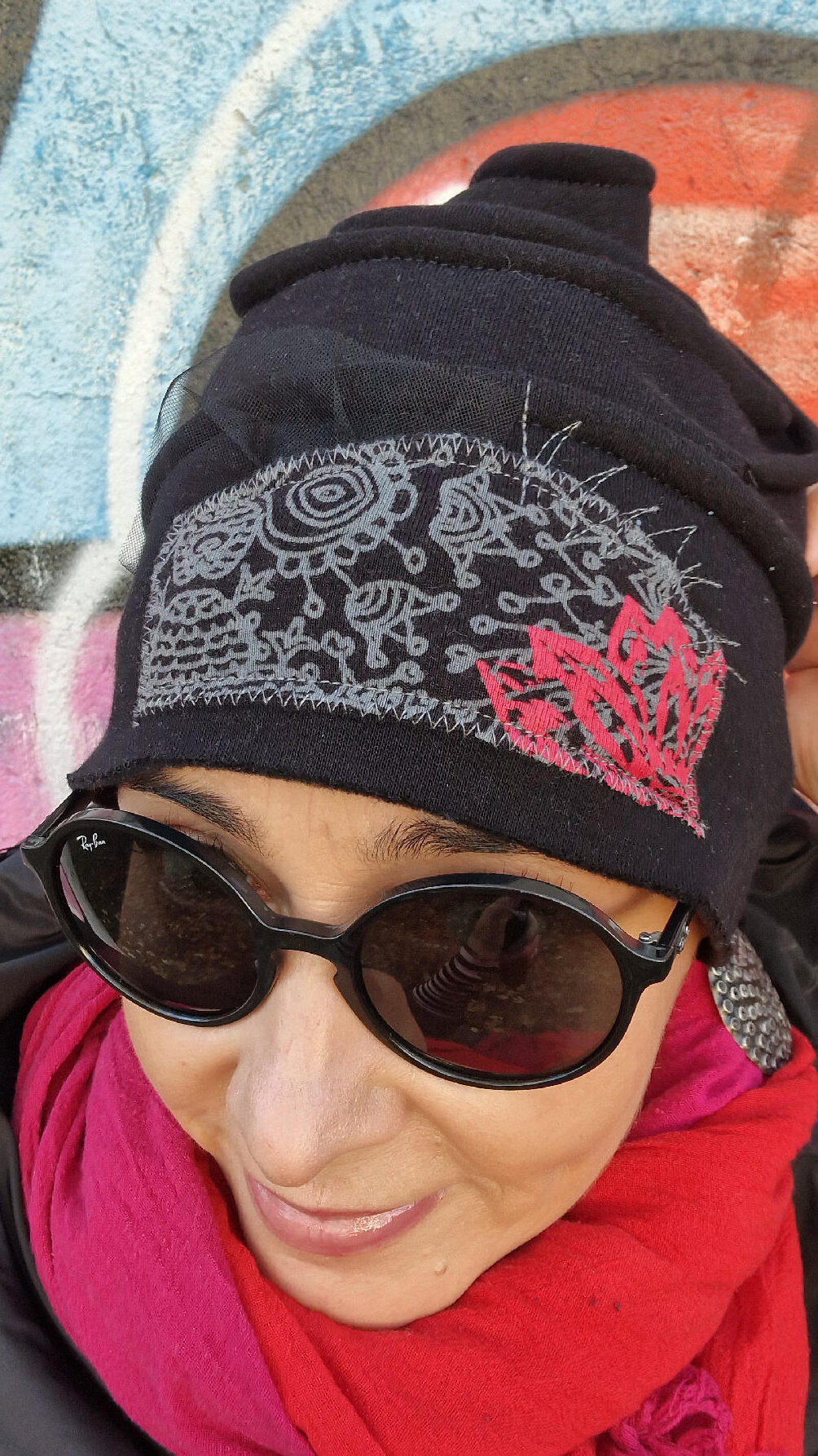 czapka_czarna_4_3 Czapka Marie-Sophie - obrazek 1