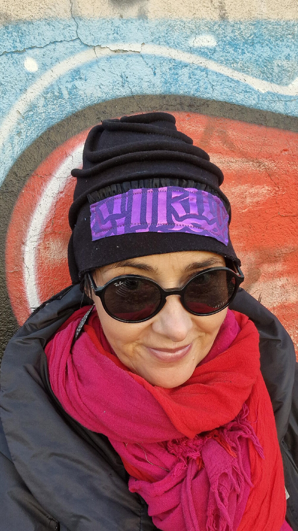 czapka_czarna_5_8 Czapka Lulu Violet - obrazek 1