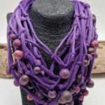 Naszyjnik Lawendowa Bella