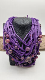 Naszyjnik Lawendowa Bella