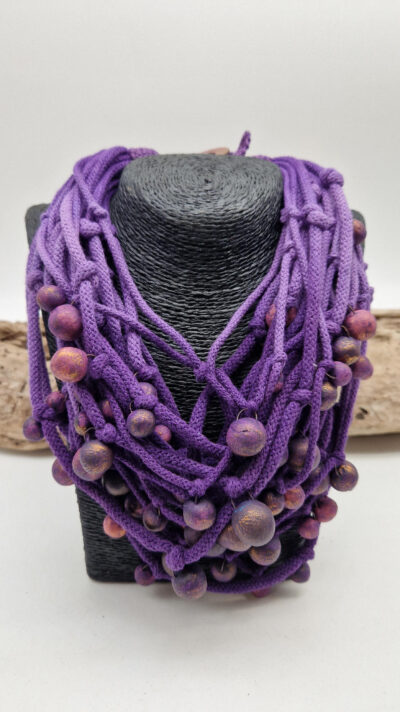 Naszyjnik Lawendowa Bella