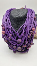 Naszyjnik Lawendowa Bella - obrazek 4