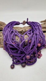 Naszyjnik Lawendowa Bella - obrazek 6