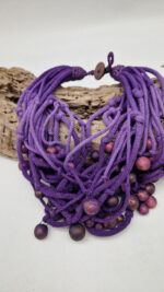 Naszyjnik Lawendowa Bella - obrazek 7